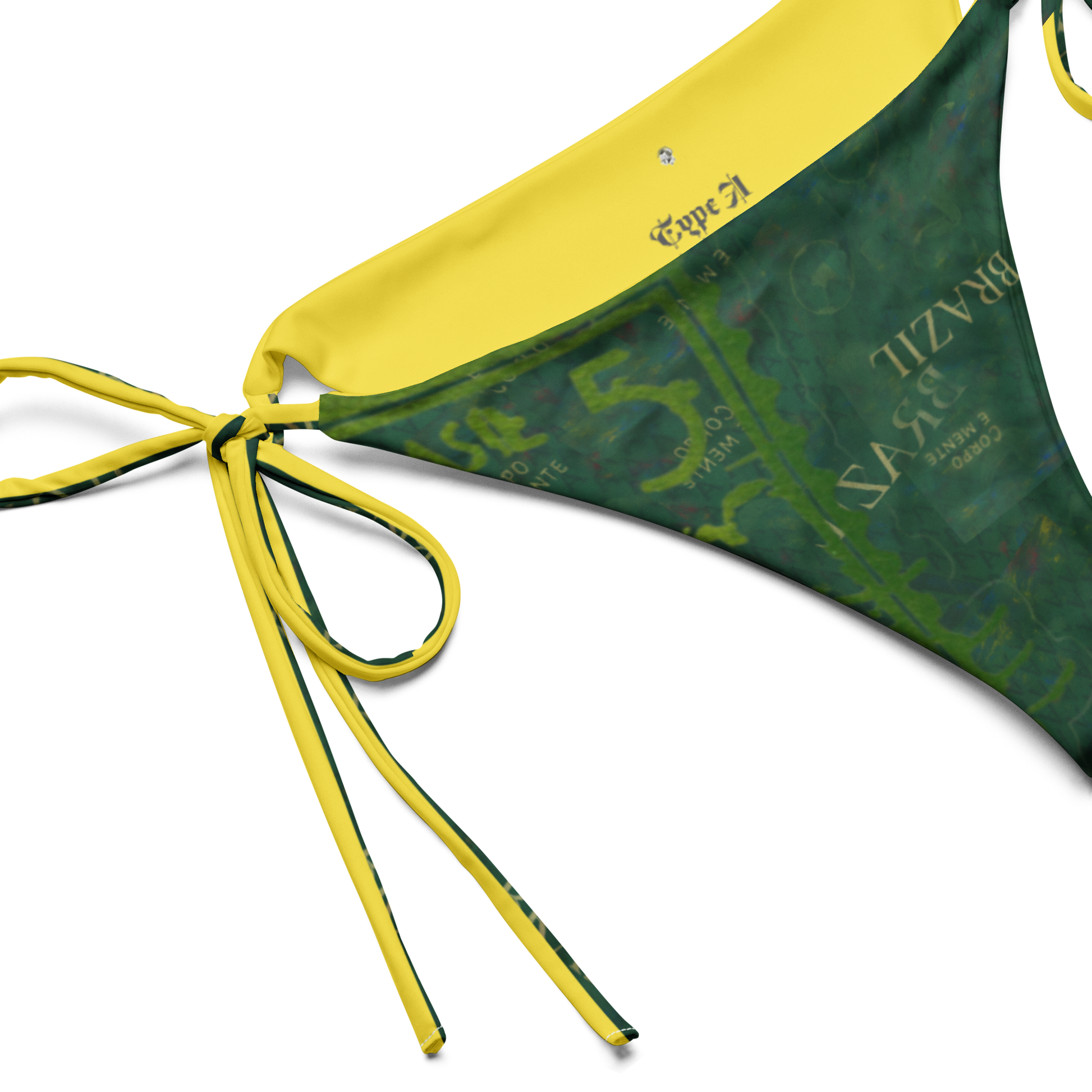 TYPE A - Sol & Samba Recycled Reversible String Bikini Bottom
